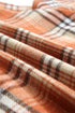 Plaid Pattern Sherpa Lined Hooded Shacket
